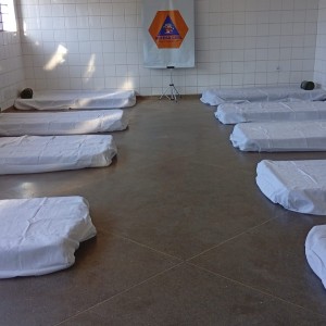 Operação baixas temperaturas: Defesa Civil e Assistência Social montam Dormitório Emergencial no Estádio Caetano Peretti